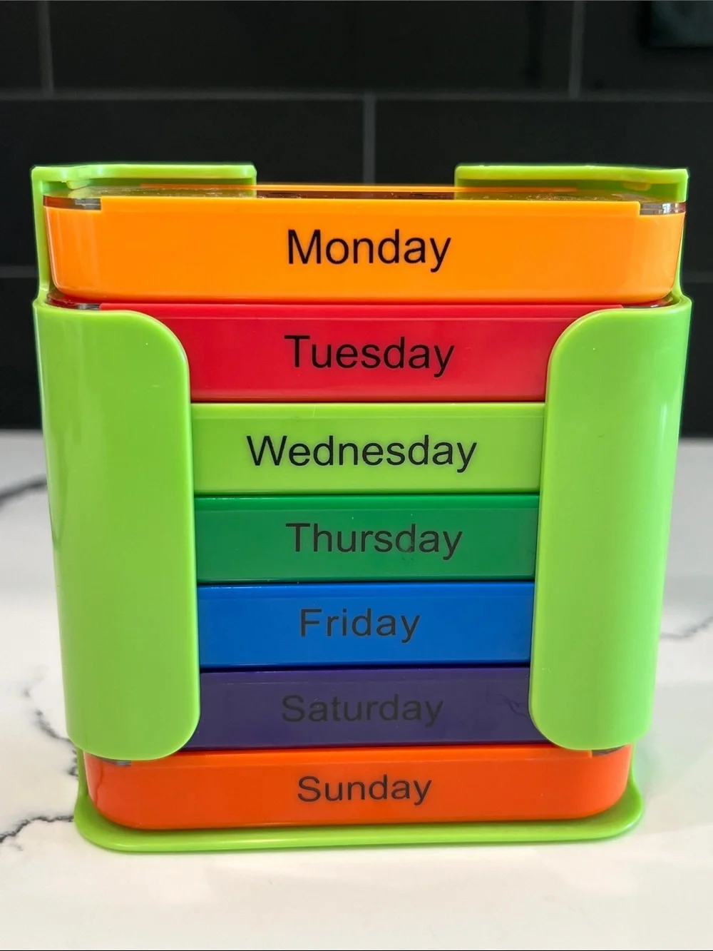 7-Day Large Capacity Portable Pill Organizer